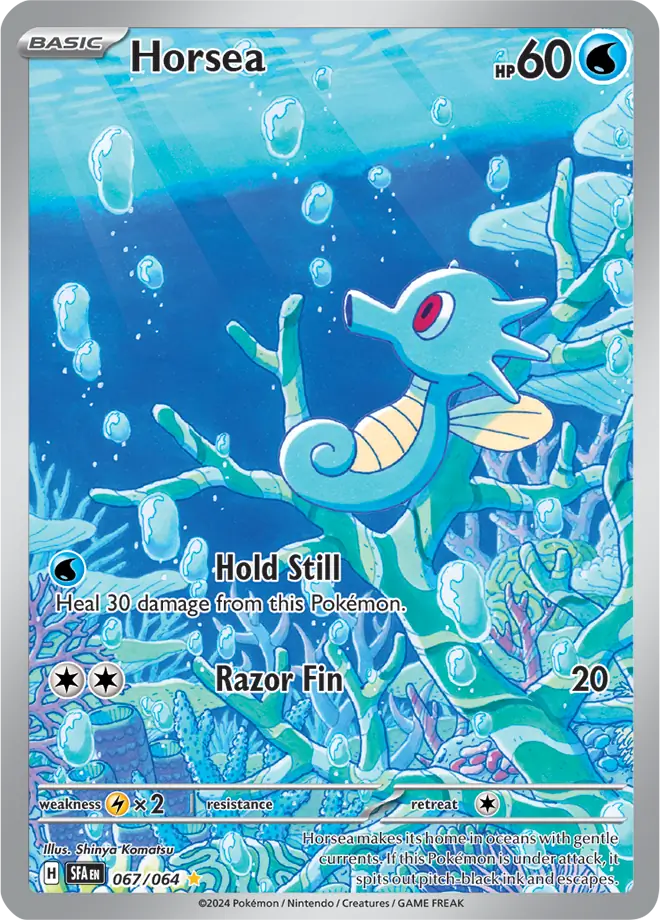 PokeDATA - Check current Pokemon card values for Horsea 067!